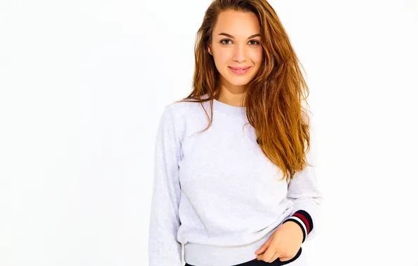 Girl, beautiful, model, sweet, portrait, adorable, long-haired