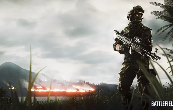 Battlefield, Wallpaper, Support, battlefield 4, BF4