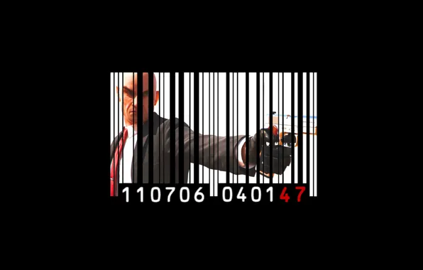 Hitman, gun, pistol, game, weapon, assassin, bald