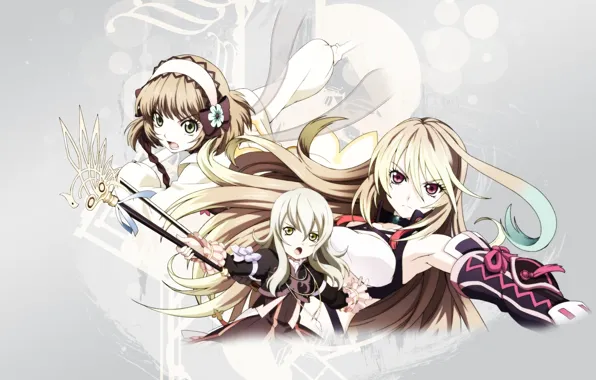Аниме, девочка, герои, Tales of Xilli