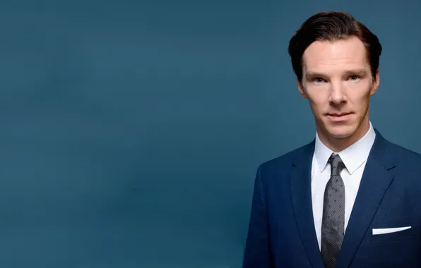 Синий фон, Бенедикт Камбербэтч, Benedict Cumberbatch, британский актер