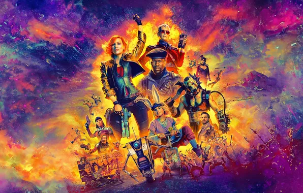 Картинка Movies, Borderlands, 2024 Movies, Movie poster