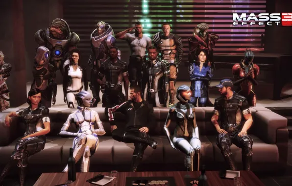 Команда, mass effect, DLS Цитадель