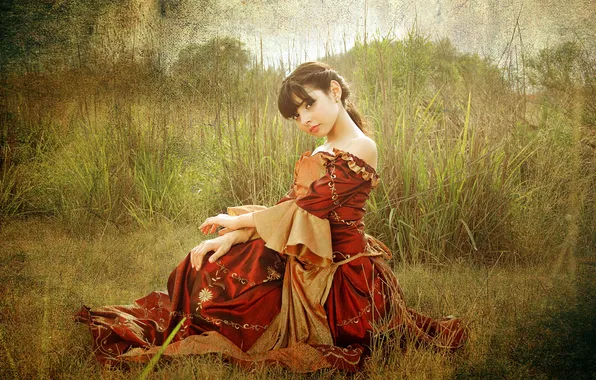 Картинка девушка, стиль, A Little Princess