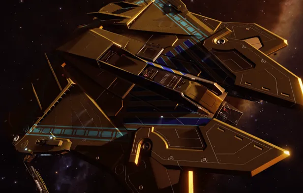 Игра, Корабль, Обвес, Osiris, Elite: Dangerous, KRAIT PHANTOM