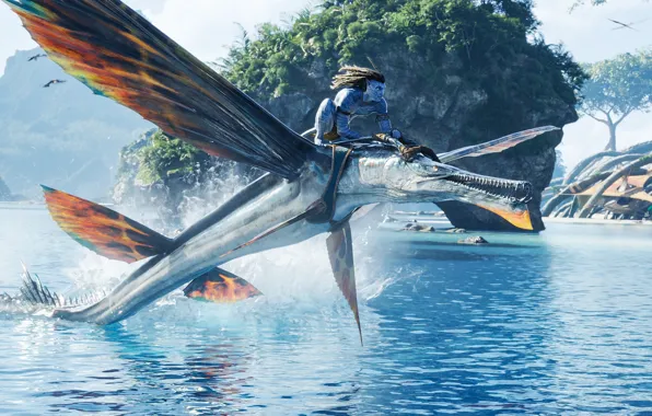 Обои Avatar, Jake Sully, Avatar: The Way of Water, skimwing, tsurak на ...
