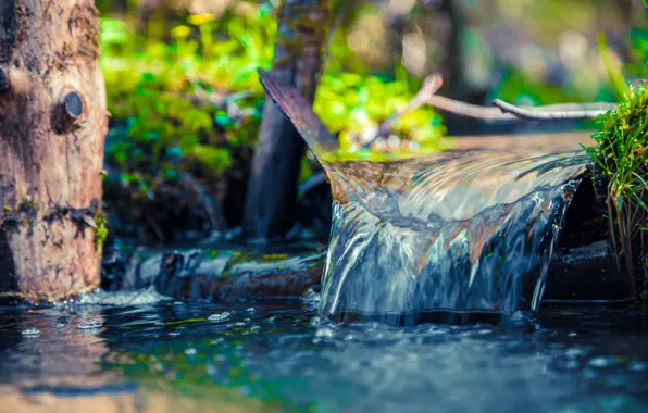 Как сделать ручей и водопад?