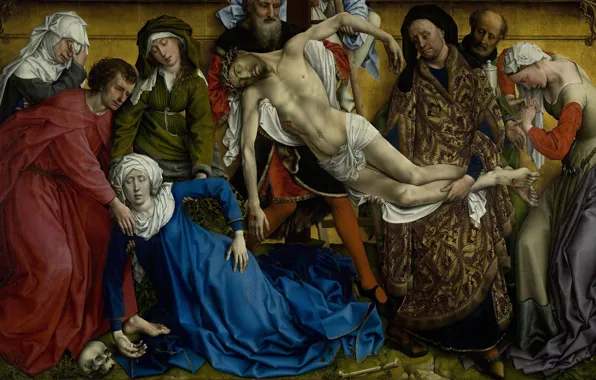 Madrid, Снятие с креста, 1435-1438, netherlandish painter, нидерландский живописец, Rogier van der Weyden, El Descendimiento, …