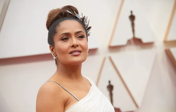 Взгляд, актриса, певица, Сальма Хайек, Salma Hayek, фотосессия, smile, режиссёр