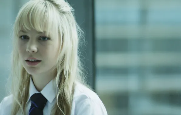 Girl, blonde hair, Adelaide Clemens