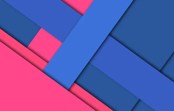 Линии, синий, розовый, геометрия, design, material