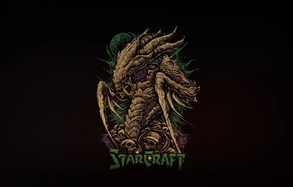 Минимализм, Рисунок, Стиль, Фон, Blizzard, Арт, Art, Style