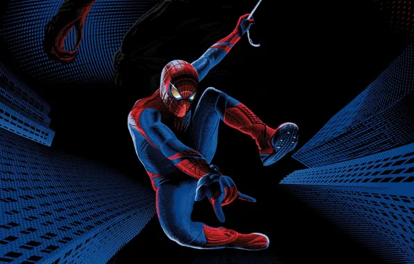 Паутина, Ящер, костюм, супергерой, The Amazing Spider-Man, Andrew Garfield, Новый Человек-паук, Эндрю Гарфилд