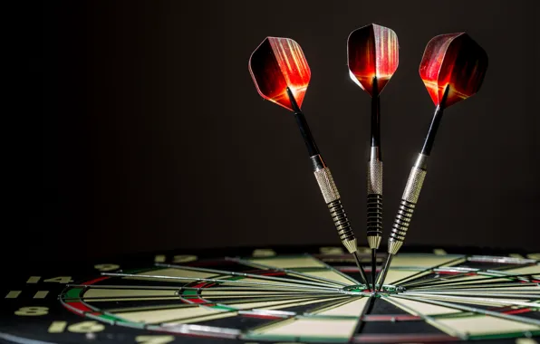Metal, aiming, darts