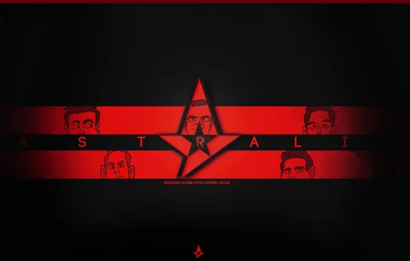 Red, logo, art, team, counter-strike, black background, csgo, cs go