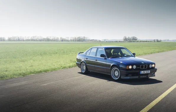 BMW, Front, E34, Alpina, Bi-Turbo, B10, Alpina B10
