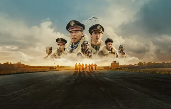 Панорама, персонажи, Masters of the Air, мини–сериал 2024