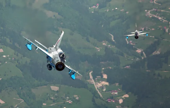 Истребитель, Пара, МиГ-21, ОКБ Микояна и Гуревича, ВВС Румынии, ПТБ