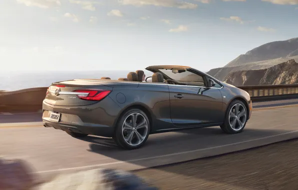 Grey, Buick, Cascada, (2015), Inmotion