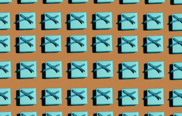 Фон, текстура, подарки, blue, present, boxes