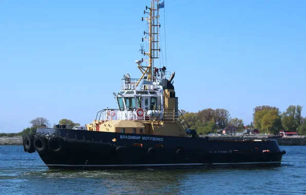 Буксир, морской, труженик