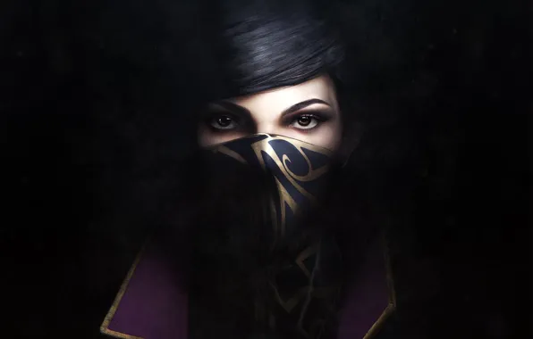 Взгляд, Emily, Bethesda Softworks, Bethesda, Эмили, Arkane Studios, Dishonored 2