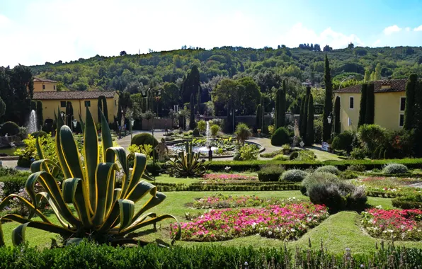 Europa, Garten, Italien, Toskana, Collodi, Villa Garzoni