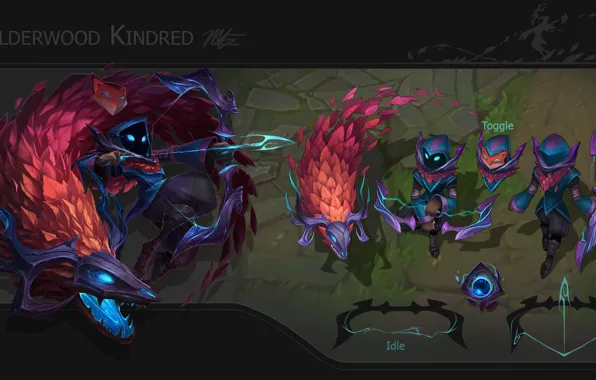 Игра, фэнтези, арт, существа, персонажи, League of Legends, Лига Легенд