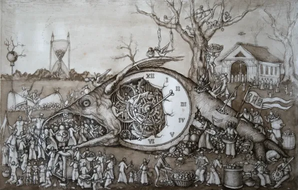 Сюрреализм, рисунок, разное