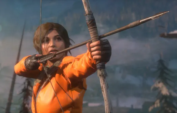 Зима, Лара Крофт, rise of the tomb raider