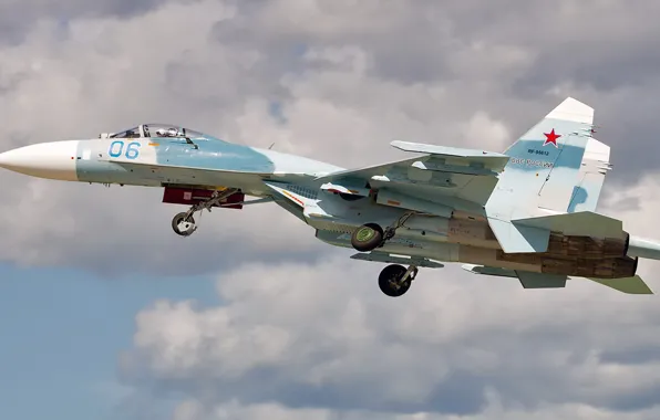 Картинка ОКБ Сухого, ПВО, Су-27П, Одноместный истребитель-перехватчик