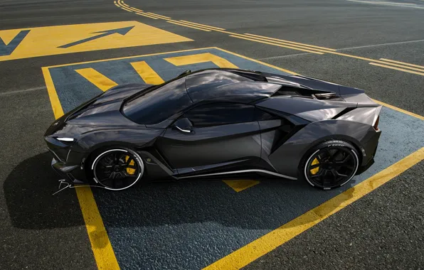 Авто, Машина, Рендеринг, SuperSport, Fenyr, Benoit Fraylon, by Benoit Fraylon, Fenyr SuperSport