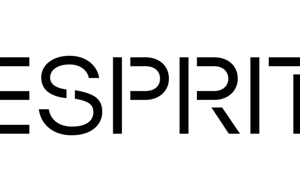 Logo, white, black, эсприт, esprit