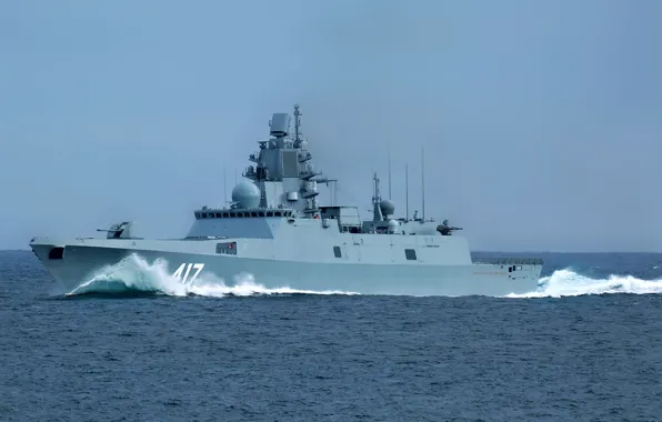 Фрегат, вмф, на ходу, адмирал горшков