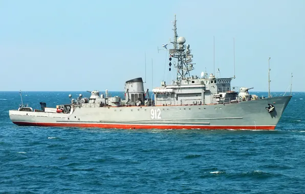 Морской, тральщик, проект 266м, шифр Аквамарин, Турбинист