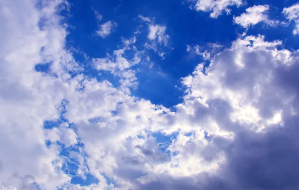Sky, blue, cloud