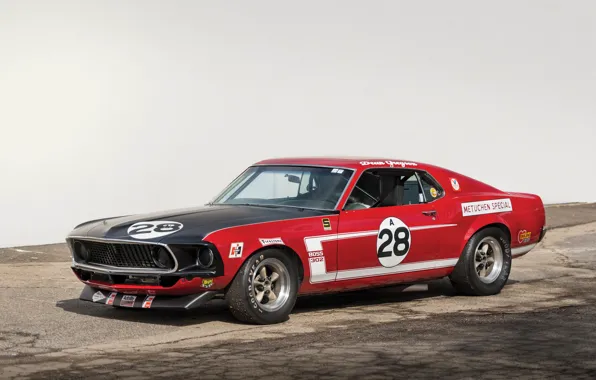 Картинка Mustang, Ford, 1969, muscle car, Ford Mustang Boss 302, iconic