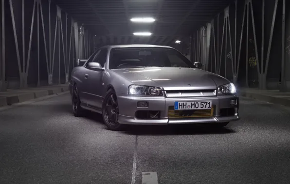 Nissan, GTT, Skyline. R34