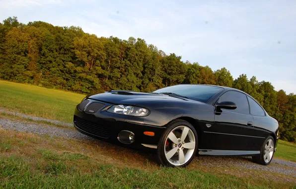 Картинка 2006, black, pontiac, gto