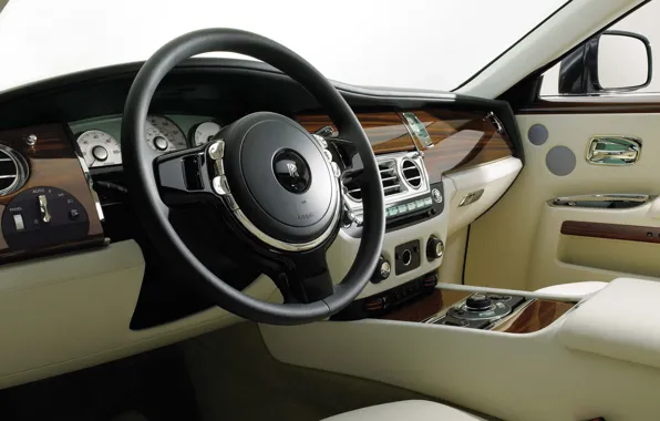 Rolls-Royce, руль, салон, 200EX