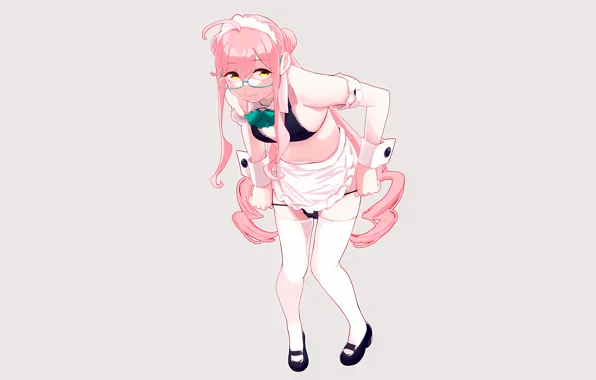 Girl, sexy, lingerie, pantsu, bra, cleavage, panties, thighhighs