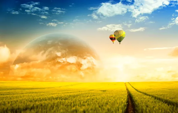 Fantasy, country, Countryside