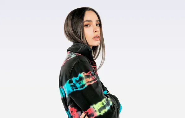Взгляд, поза, макияж, актриса, певица, Sofia Carson, София Карсон