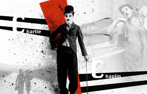 Картинка фото, арт, актер, Chaplin, Charli