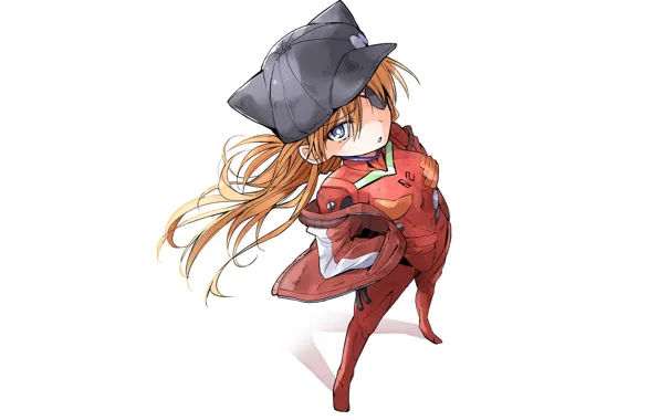 Девушка, аниме, Евангелион, Evangelion