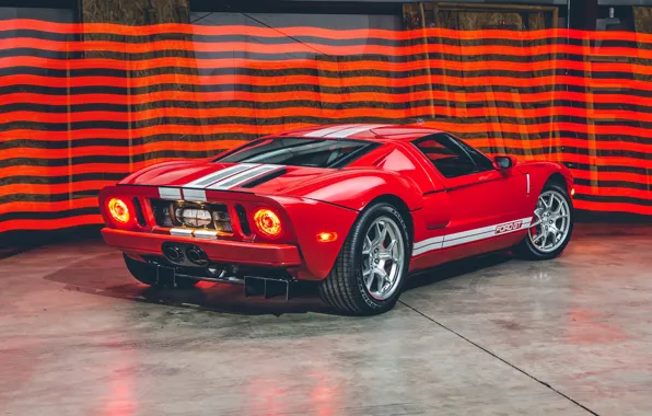 Картинка car, Ford, 2006, Ford GT, GT, taillights