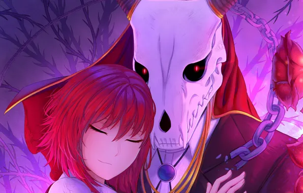 Цепь, Mahou Tsukai no Yome, Невеста чародея, Чисе, Элиас