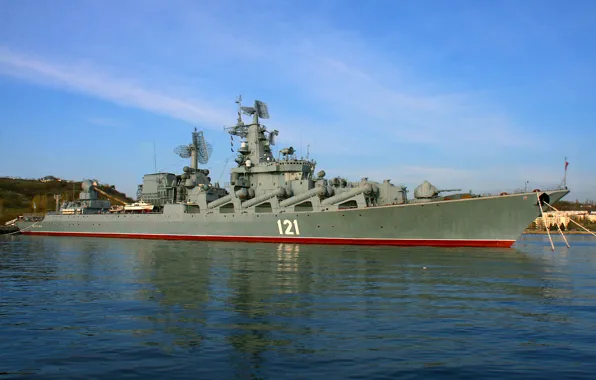 Москва, крейсер, ракетный, гвардейский, проект 1164, шифр Атлант