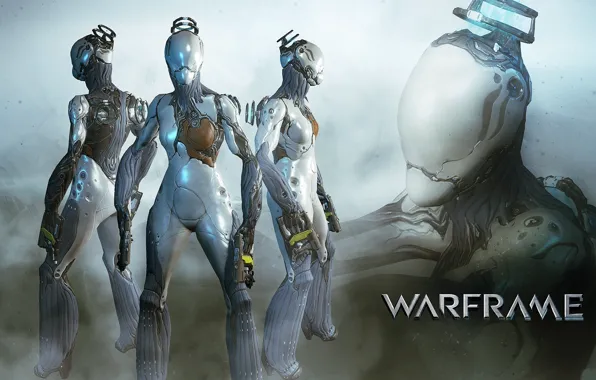 Существо, солдат, киборг, персонаж, Warframe