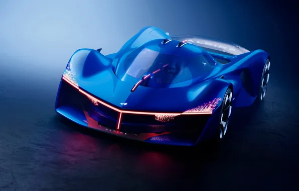 Картинка concept, cars, alpine, alpenglow, hydrogen, hypercars